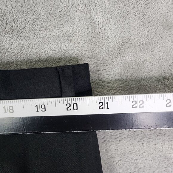 Mens Black Greg Norman Dress Pants Straight Chino Golf Flat Front Size 40X30 - Picture 8 of 11